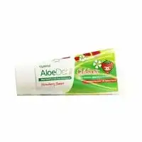 Aloe dent children's fluoride free toothpaste with strawberry flavor 50 ml