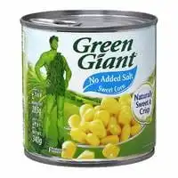 العملاق الأخضر ذرة حلوة بدون ملح 340 جرام