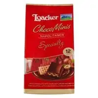 Loacker Choco Mini Napolitaner Wafer 111.6g 12 Pieces