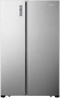 Hisense 509 Liter Side By Side Door Refrigerator, RS67W2NQ, With 2 Years Warranty (Installation Not Included)
