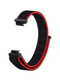 Fitme Replacment Band For Fitbit Inspire/Inspire Hr/Inspire 2, Black/Red