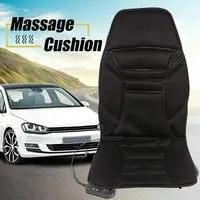 Generic تسخين السيارة الكهربائية الظهر قطني تدليك كامل الجسم مدلك وسادة مقعد وسادة 1 قطعة