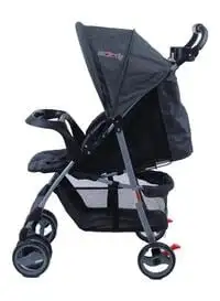 عربة أطفال من مولودي رمادي غامق- Molody Baby Stroller DARK GRAY MOC-9DGRY