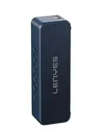 Lenyes S806 Portable Wireless Bluetooth IP67 Waterproof Speaker Stereo Surround Outdoor Speaker Blue