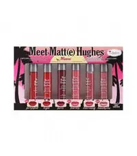 TheBalm Meet Matte(e)Hughes Set Of 6 Mini Lipsticks - Miami
