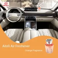 Generic Aiteli Sirius Dashboard Perfume - Orange, Car Perfume, Fragrance, Air Freshener, Best Car Perfume, Natural Scent, Soft Smell Perfume