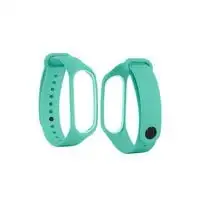 Generic حزام ساعة بديل لـ Xiaomi Mi Band 5، أخضر