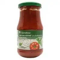 Carrefour Tomato Sauce With Basil 420g