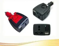 Generic Ac+Usb 5V Charger Adapter Power Inverter 12V Dc 150W To 110/220V Car