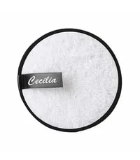Cecilia 3-Pads Grapefruit Reusable Makeup Remover White