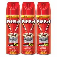 Pif Paf All Insect Killer | Kills Cockroaches, Ants, Flies & Mosquitoes | Insect Killer Spray with Best Ever Formulation, 300 ml | Pack of 3