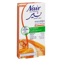 Nair Wax Strips Milk  Honey 20 Strips