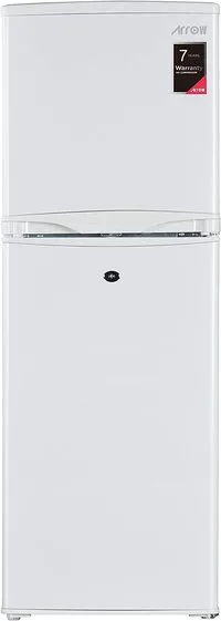 Arrow Double Door Refrigerator, 4.87 Cu.Ft, 138 Ltr, Ro2-220L, Defrost, White (Installation Not Included)
