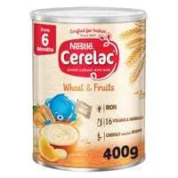 Cerelac Wheat  Fruits Pieces For Babies From 6 Months 400g
