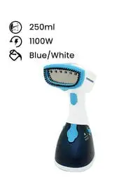 Sonashi Portable Handheld Garment Steamer 0.25 L 1100 W Sgs-315, Blue/White