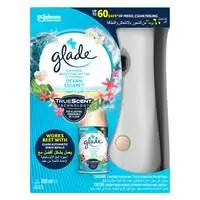 Glade Automatic  Spray Holder and Ocean Escape Refill Starter Kit, 269ml Refill