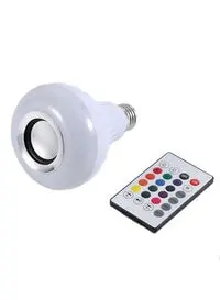 Generic Bluetooth Control Smart Music Audio Speaker LED Music Bulb White 95x95x130centimeter
