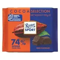ريتر سبورت 74% كاكاو شوكولاتة بيرو مكثفة 100 جرام