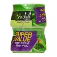 Vatika nourish and protect hair cream 140 ml × 2