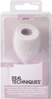 Real Tecniques Miracle Cleansing Sponge + Stick & Store Sponge Keeper