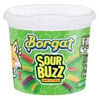 Borgat Sour Buzz Filled Sticks 150g