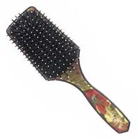 Kent - (Lpb2 Floral) Small, Cushion Paddle Brush With Ball Tip Quills,, 9 Rows