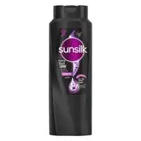 Sunsilk Shampoo, for long-lasting black hair, Black Shine, With Amla, Pearl Protein & Vitamin E, 700ml