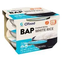 تشونغ جونغ وان أوفود BAP أرز أبيض لزج مطبوخ 210 جم × عبوة من 3
