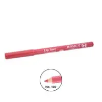 قلم تحديد الشفاه طويل الأمد من جيسيكا، 102، أحمر