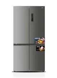 Cupboard Refrigerator, 4 Doors - Steel - 18.8 Feet - Inverter - Silver - HM850SSD-O23INV  (Installation Not Included)