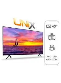 Unix Smart Screen, 43 Inches, FHD, LED, Android System, FHD43STRA