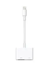 Apple Lightning To HDMI Digital AV Adapter, White