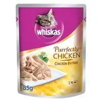 Whiskas Purrfectly Chicken Entree Wet Cat Food, 85g