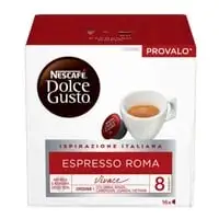Nescafe Dolce Gusto Espresso Roma Coffee Capsules 224g, 16 Capsules