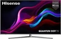 Hisense QLED 4K TV, 65 Inches, VIDAA U5.0, HDR10+, 65U8GQ, Dolby Vision, Dolby Atmos, Full Array Local Dimming Pro, 2022 Model