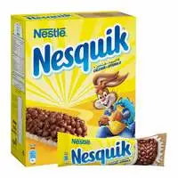 Nesquik Wholegrain Chocolate Cereal Bar 25g ×6 Pieces