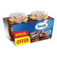 دانيت حلوى الشوكولاتة 75 جرام مع حبوب الحلوى × 2