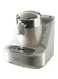 ماكينة صنع القهوة التركية من أرزوم OK002upg-W أبيض / فضي