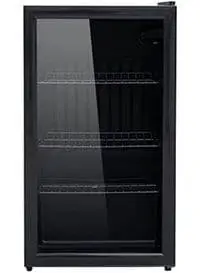 Dansat Glass Door Display Refrigerator 3.2 Feet / 90 Liters, D190SC (Installation Not Included)