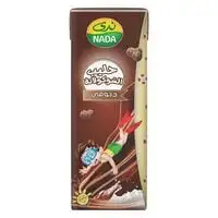 Nada Dahoomy Milk Long Life Chocolate Flavored 185ml × 18 Pieces
