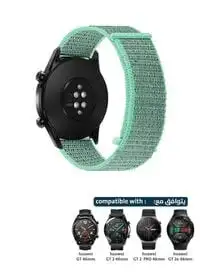 حزام من النايلون من Fitme لـ Amazfit GTR 47 مم وAmazfit GTR 2 وGTR 2E وAmazfit Pace (22 مم)