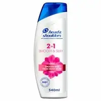 Head & Shoulders 2in1 Smooth & Silky Anti-Dandruff Shampoo with Conditioner, 540ml