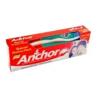 Anchor tangy fresh gel toothpaste with toothbrush 135 g