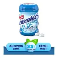 Mentos Pure Fresh Sugar Free Fresh Mint Chewinggum 56g