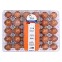 Saha Eggs Brown Medium ×30