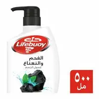 Lifebuoy Antibacterial Body Wash Charcoal & Mint 500ml