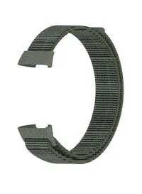 حزام نايلون بديل من Fitme لـ Fitbit Charge 3/4، أخضر