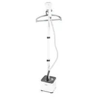 Geepas Garment Steamer, Thermostat Protection, GGS25033 - 1.3L Water Tank, Powerful Steam, Aluminium Pole, Heating Time: 35-45 Seconds, 11 Positions