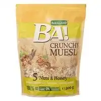 Bakalland BA! 5 Nuts And Honey Crunchy Muesli 300g