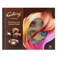 Galaxy Fusions Assorted Chocolate Selection, 16 Pieces, 180g